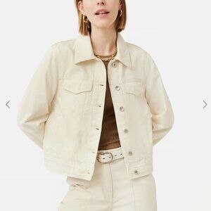 Jigsaw Denim Jacket (Cream)